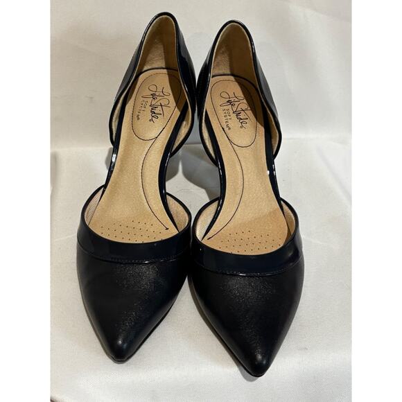 Life Stride Soft System Saldana Navy D'Orsay Heels Womens sz 9 Comfort Career - Picture 4 of 9